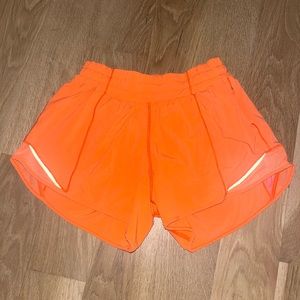 Orange hotty hots low rise size 4 and 4 inch